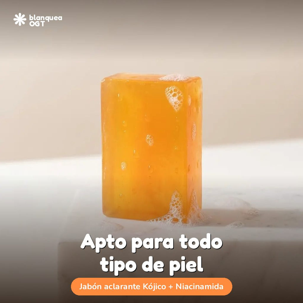 Apto para todo tipo de piel - Jabon aclarante BlanqueaOGT