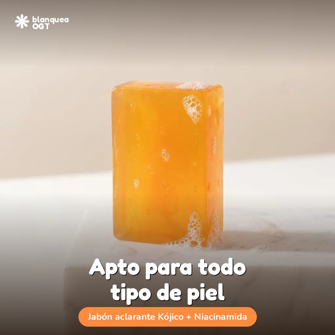 Apto para todo tipo de piel - Jabon aclarante BlanqueaOGT