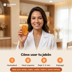 Como usar el Jabon BlanqueaOGT: paso a paso recomendado por dermatologa